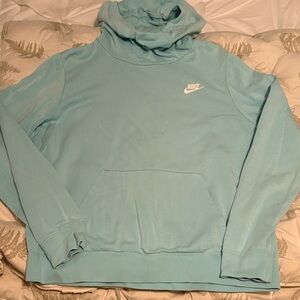 Nike Sky Blue Turtleneck Sweater